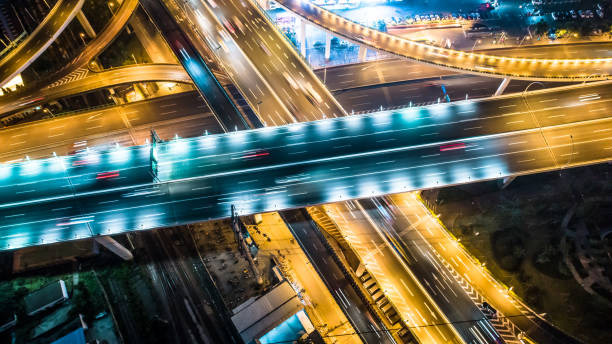 istock aerial view of highway 809868914