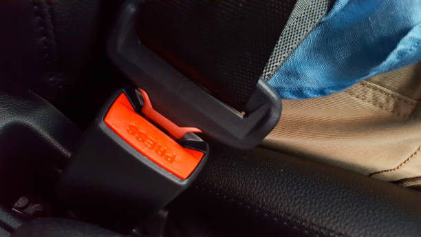 istock Safety belt  in  Passenger car 809904800