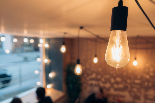 istock Burning an incandescent edison lamp 809932546
