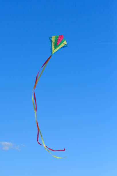 istock A kite flies in a clear and blue sky 809947648