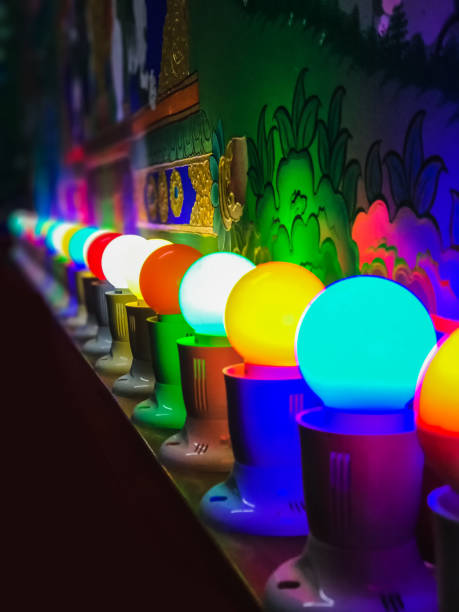 istock Colourful Lights in Tibetan Monastery 809955636
