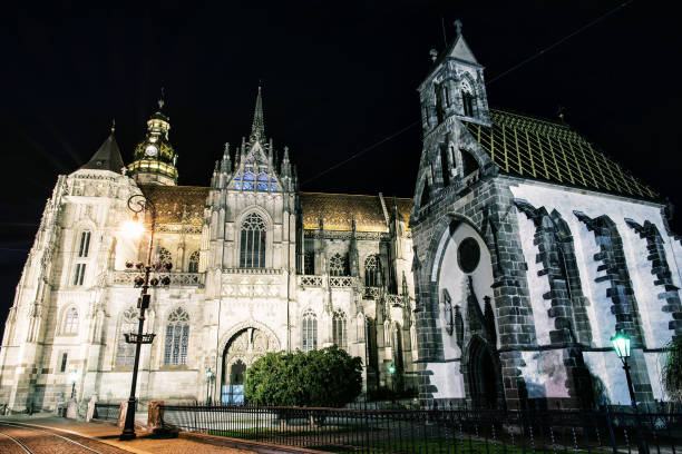 istock St. Elisabeth cathedral and St. Michael chapel in Kosice, photo filter 809979622