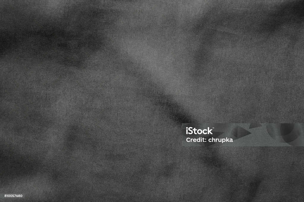 black wavy fabric background black elegant fabric background or texture Velvet Stock Photo