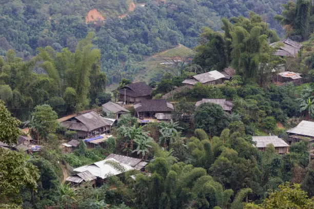 village in hagiang, vietnam