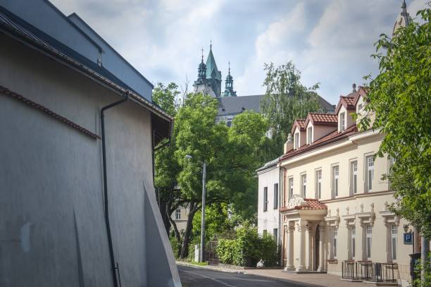 one of many historic streets in Lublin