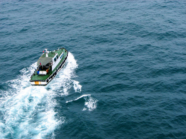 istock Pilot boat at Kaohsiung Taywan. 810071900