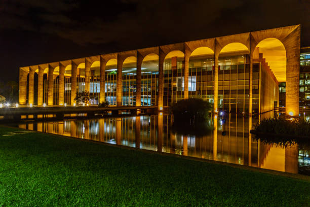 istock Brasilian Government Buildings at night 810078776
