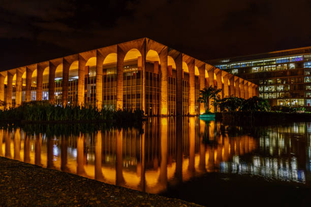 istock Brasilian Government Buildings at night 810081272