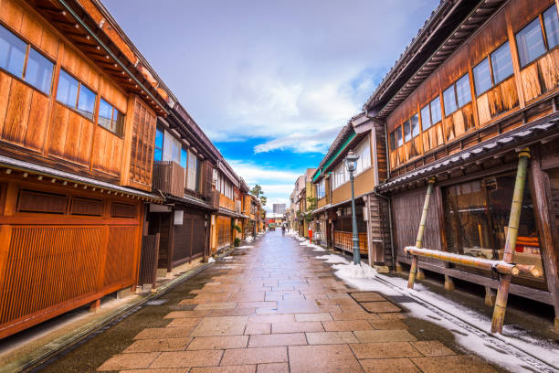 istock Kanazawa, Japan Historic District 810089788
