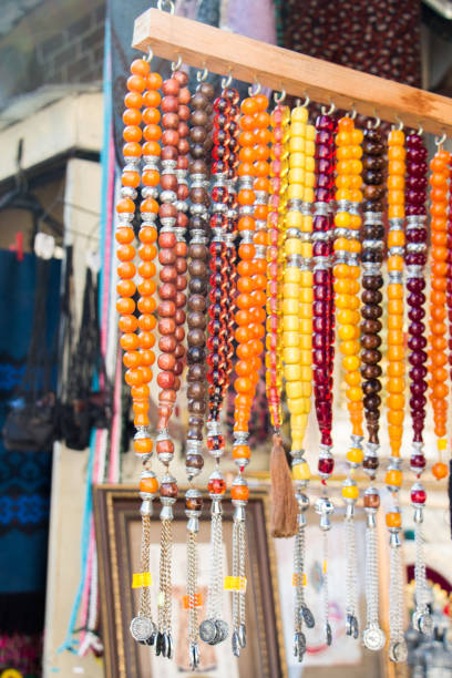 istock Set of praying beads of various color 810090196