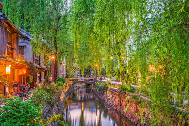 istock Shimoda, Japan Canal 810092484