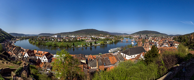 Panoramic view of Miltenberg