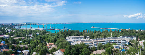 istock Feodosia city panoramic view, Crimea, Russia 810113890