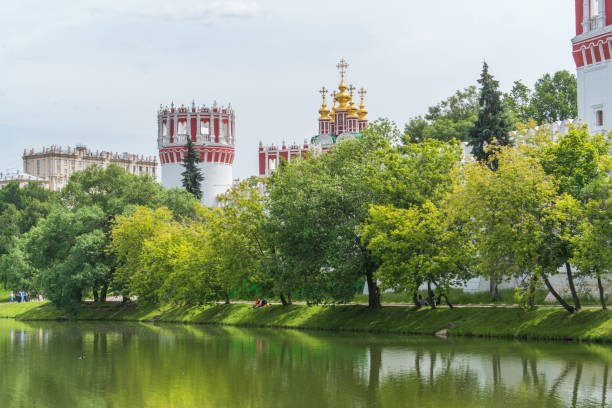 istock Novodevichy Convent view in Moscow, Russia 810116982