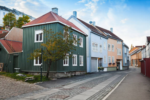 istock Street view of Trondheim, Norway 810119270