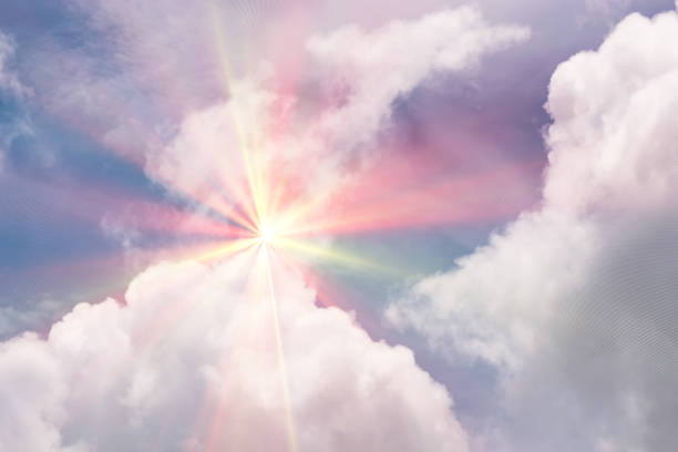 istock Beautiful light from the nature at sunset every day. 810124686