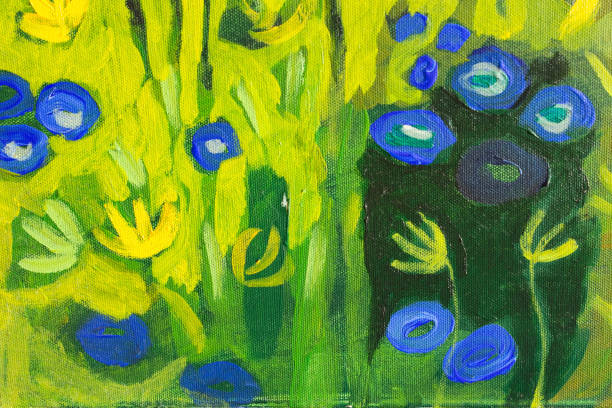 istock Detail of the Painting as a Background 810135098