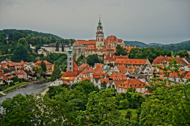 istock Cesky Krumlov of Czech 810137582