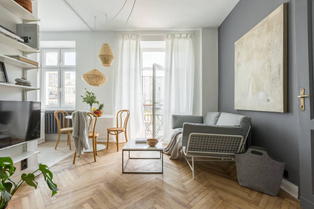 istock Home in scandinavian style 810162520