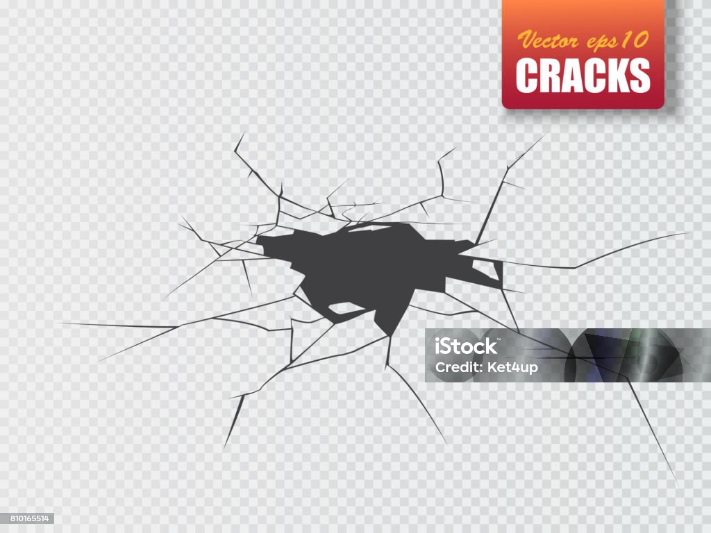 Damage Part Vector Vector Damage Ground Abstract Background Earth Cracks Stock ...