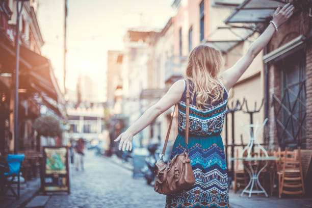 istock Young tourist visiting Thessaloniki 810172174