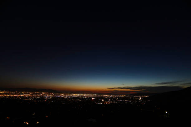 istock Fireworks over Salt Lake City 810182728