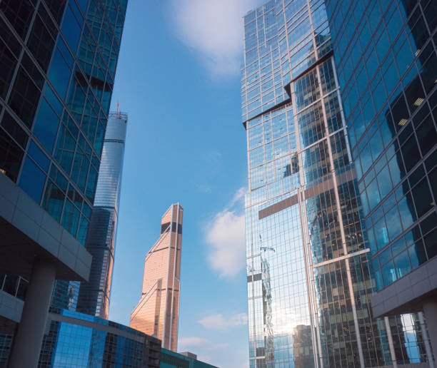 istock Modern skyscrapers in Moscow 810185630