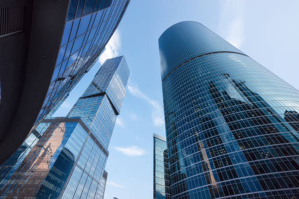 istock Modern skyscrapers in Moscow 810185702