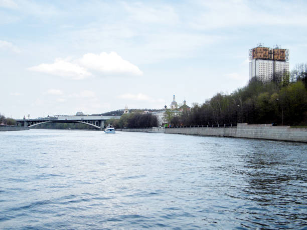 istock Moscow the Novoandreevsky Bridge 2011 810215900