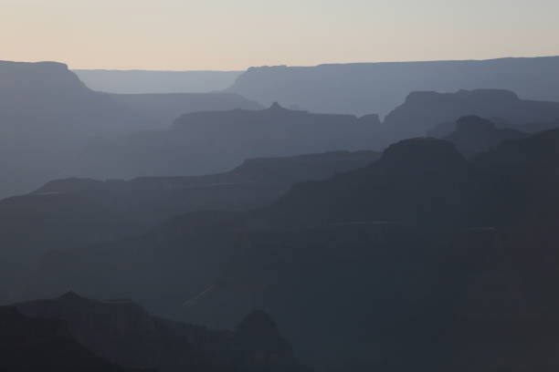 istock Grand canyon fog 810221082