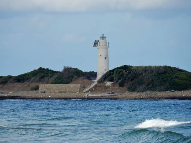 istock Lighthouse on the Island of Licosa 810243148