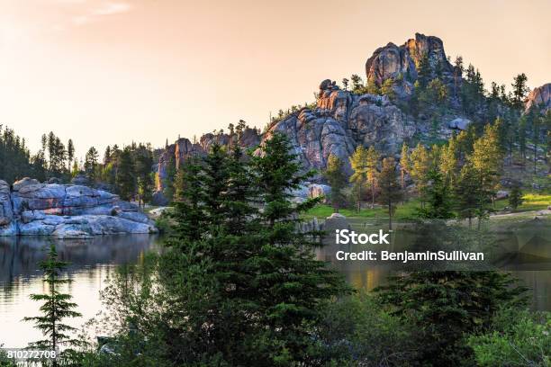 Lake Sylvan Stock Photo - Download Image Now - South Dakota, Black Hills, Custer State Park