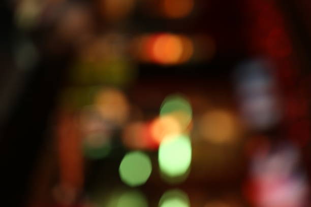 istock Blurred colorful lights. Close up 810275292