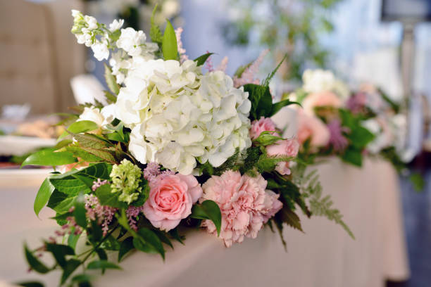 istock Beautiful wedding restaurant for marriage 810283128