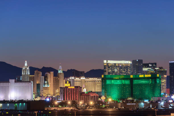 MGM Grand casino resort in Las Vegas. There are 104 casinos in Las Vegas.