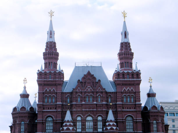 istock Moscow Historical Museum towers 2011 810329590