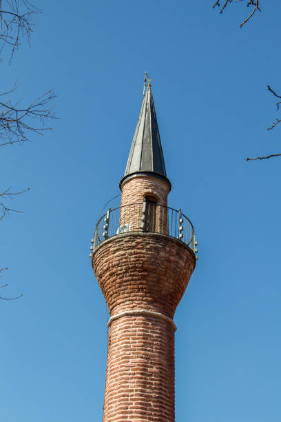 istock Minaret of an Ottoman style mosque 810336224