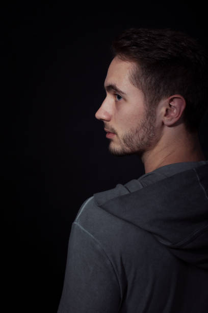 istock Male portrait in low light 810360072