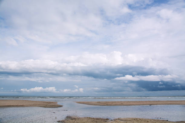 istock Seascape with beautiful storm clouds 810392132