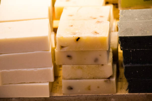istock Collection of bars of hand made soap 810394948