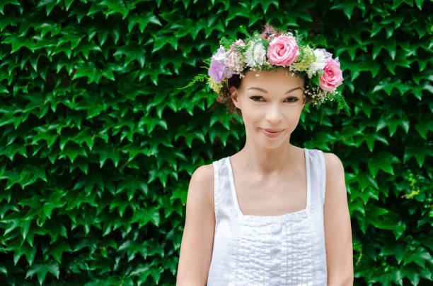istock beautiful shy woman 810411662