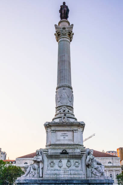 istock Dom Pedro monument in Lisbon - Rossio Square 810416426
