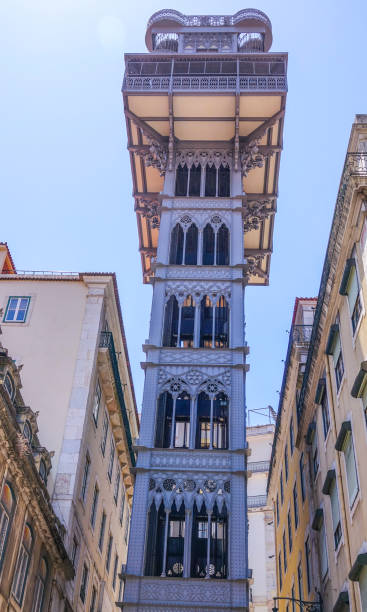 istock Famous Santa Justa Elevator in Lisbon 810447086