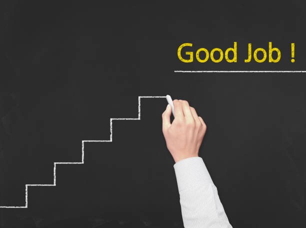 istock Good Job! - Business Chalkboard Background 810508300