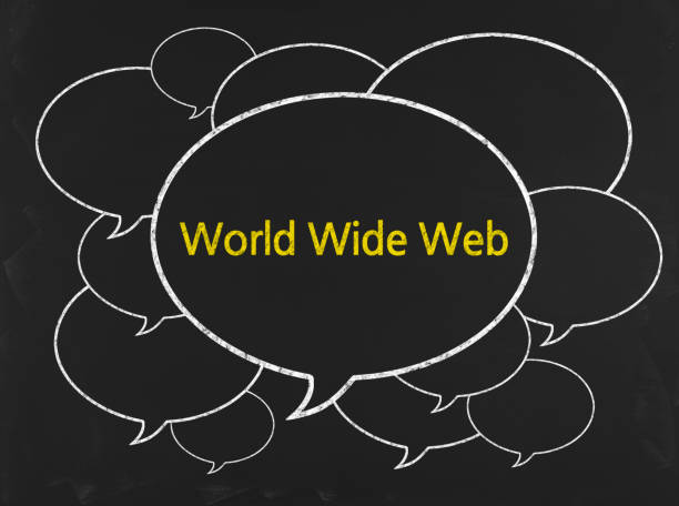 istock World Wide Web (Discussion Concept) - Business Chalkboard Background 810508606