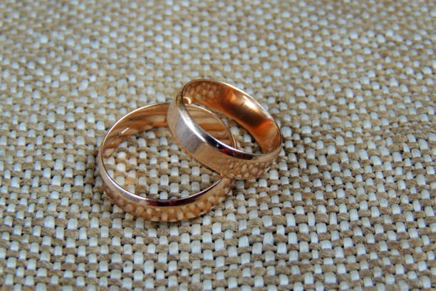istock Couple wedding rings 810512550