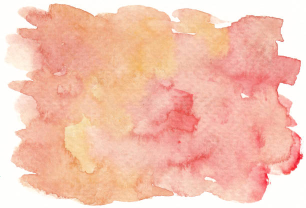 istock wet textures red tones watercolor background 810529548