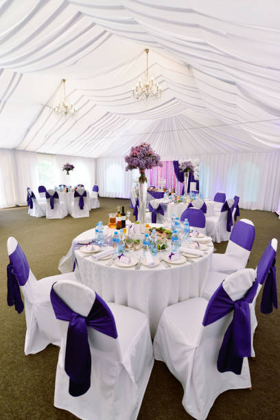 istock Beautiful wedding restaurant for marriage 810547266