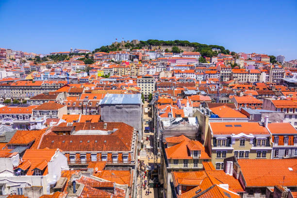 istock Over the rooftops of Lisbon 810569008