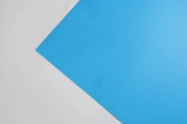 istock Colorful of blue and white paper background. 810612984